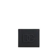 Dolce & Gabbana Trendy Wallet for Men and Women Black, Herr