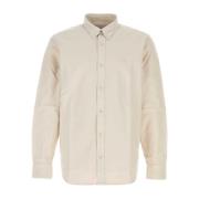 Carhartt Wip Ivory Oxford Bolton Skjorta White, Herr