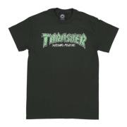 Thrasher Grön Herr Tee Kort Ärm Green, Unisex