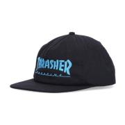 Thrasher Blå Skate Mag Logo Snapback Keps Black, Unisex