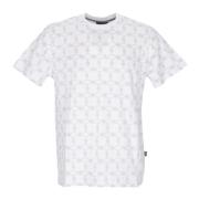 Dolly Noire Vit Monogram Tee Kortärmad T-shirt White, Herr