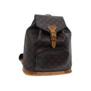 Louis Vuitton Vintage Pre-owned Canvas ryggsckar Brown, Dam