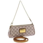 Louis Vuitton Vintage Pre-owned Canvas louis-vuitton-vskor White, Dam