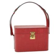 Louis Vuitton Vintage Pre-owned Laeder louis-vuitton-vskor Red, Dam