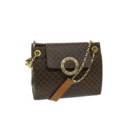 Celine Vintage Pre-owned Canvas celine-vskor Brown, Dam