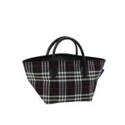 Burberry Vintage Pre-owned Nylon handvskor Black, Dam