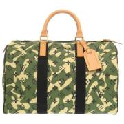 Louis Vuitton Vintage Pre-owned Tyg handvskor Green, Herr