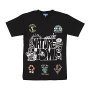 Market Nature Is Home Tee Vintage Black Black, Herr