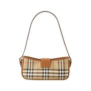 Burberry Vintage Pre-owned Tyg handvskor Brown, Dam