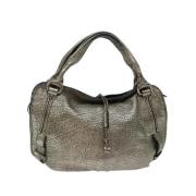 Celine Vintage Pre-owned Laeder handvskor Gray, Dam