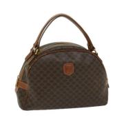 Celine Vintage Pre-owned Tyg handvskor Brown, Dam