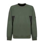 Y-3 Ivy Svart Sweatshirt Rund Hals Långa ärmar Green, Herr