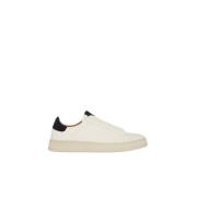 Kiton Slip-On Sneakers i Hjortskinn Beige, Herr