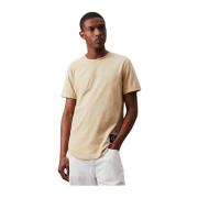 Calvin Klein Ekologisk bomull T-shirt - Grön Beige, Herr