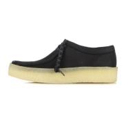 Clarks Svart Nubuck Moccasin Livsstil Sko Black, Herr