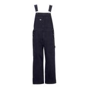 Dickies Canvas Overalls med Justerbara Remmar Black, Herr