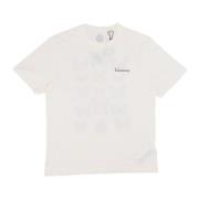 Element Smokey Bear Tee med fjärilar White, Herr