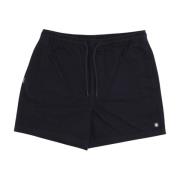 Element Svarta Twill Herr Shorts med Fickor Black, Herr