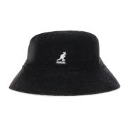 Kangol Svart Bermuda Bucket Fiskarhatt Black, Herr