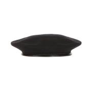 Kangol Svart Ull Flat Cap Hatt Black, Herr