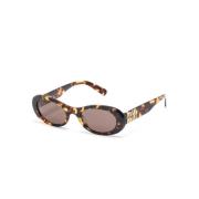 Miu Miu MU 06Zs Vau06B Sunglasses Brown, Dam