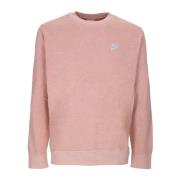 Nike Rust Crewneck Sweatshirt Revival Pink, Herr