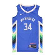 Nike Giannis Antetokounmpo City Edition Basketball Tank Top Blue, Herr