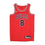 Nike Chicago Bulls Icon Edition Basketball Tank Top Red, Herr