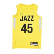 Nike Basketball Tank Top Icon Edition 22 Yellow, Herr