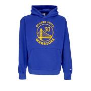 Nike Golden State Warriors Hoodie Blue, Herr