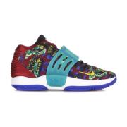 Nike Högtopp Basket Sko Kd14 Safir/Melon Multicolor, Herr