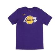 Nike NBA Logo Essential Tee Lila Purple, Herr