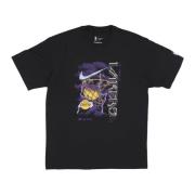 Nike NBA Courtside Tee Loslak Svart Black, Herr