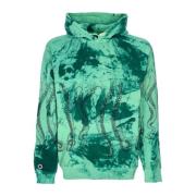 Octopus Horror Pack Grön Hoodie Green, Herr