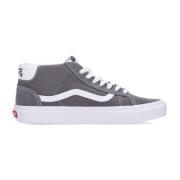 Vans Mid Skool Sneaker Pewter/Vit Gray, Herr