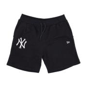 New Era Yankees Säsongs Team Fleece Shorts Black, Herr