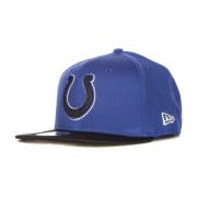 New Era Indianapolis Colts Flat Skärm Keps Blue, Unisex