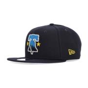 New Era Philadelphia Phillies Platt Skärm Keps Black, Unisex