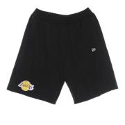 New Era NBA Team Logo Shorts Los Angeles Lakers Black, Herr