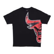 New Era Chicago Bulls Logo Oversize Tee Black, Herr