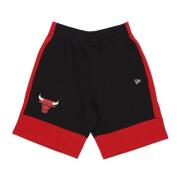 New Era Chicago Bulls Färgblock Shorts Black, Herr