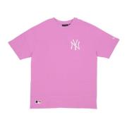 New Era MLB League Essentials Tee Wild Rose Pink, Herr