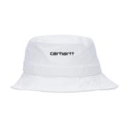 Carhartt Wip Script Bucket Hat Vit/Svart White, Unisex