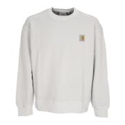 Carhartt Wip Silver Sonic Crew Neck Sweatshirt Gray, Herr