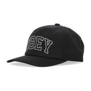 Obey Klassisk Snapback Svart Böjd Skärmkeps Black, Herr