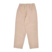 Obey Twill Pant Långa Byxor Kräm Beige, Herr