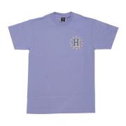 HUF Galaktisk Stack Tee Vintage Violett Purple, Herr