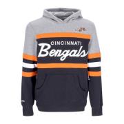 Mitchell & Ness Cinben Svart NFL Headcoach Hoodie Multicolor, Herr