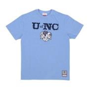 Mitchell & Ness Ncaa Tar Heels Basketball Team Tee Blue, Herr