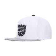 Mitchell & Ness Sacramento Kings Platt Skärmkeps White, Herr